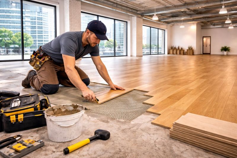 Commercial Hardwood Service in Will County, IL