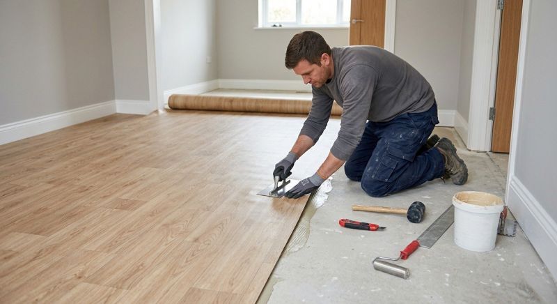 Vinyl Flooring Installation in Oak Park, IL