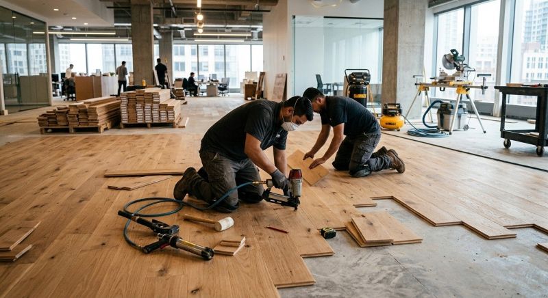 Commercial Hardwood Service in Plano, IL