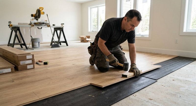 Engineered Wood Installation in West Chicago, IL