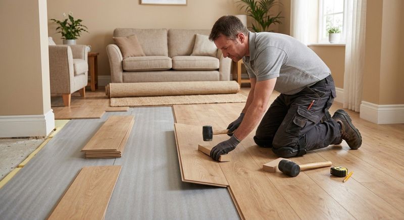 Laminate Floor Installation in Lockport, IL