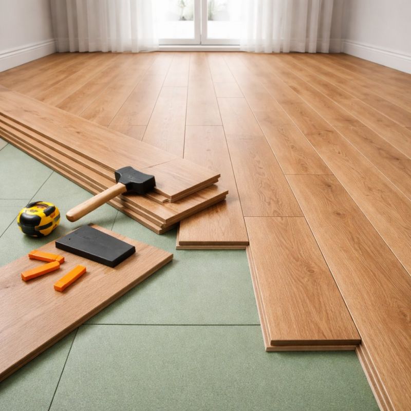 Laminate Floor Installation in Warrenville, IL