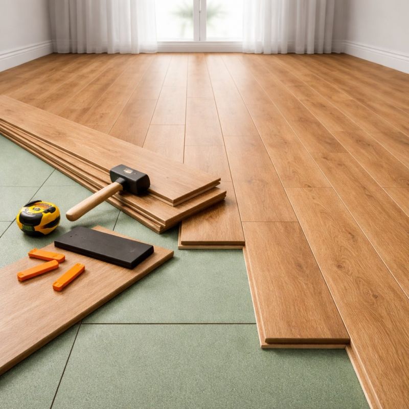 Laminate Floor Remodeling in West Chicago, IL