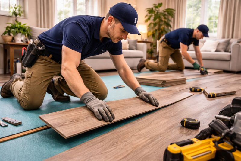 Laminate Floor Replacement in Algonquin, IL
