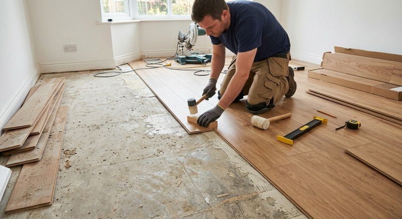 Laminate Floor Replacement in West Chicago, IL