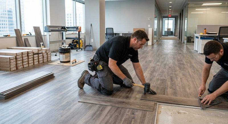 Linoleum Floor Installation in Lombard, IL
