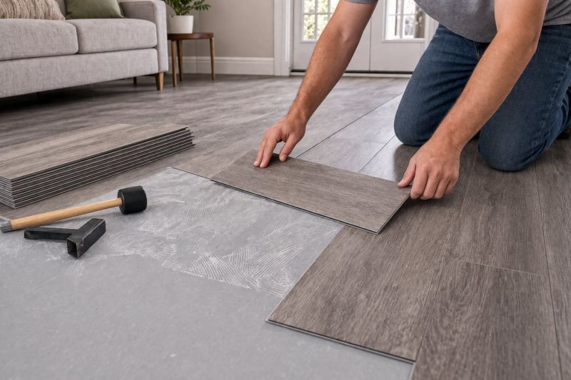Luxury Vinyl Tile Installation in Kane County, IL