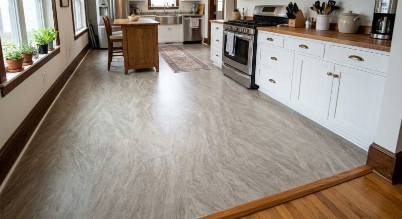 Sheet Linoleum Installation in Hampshire, IL