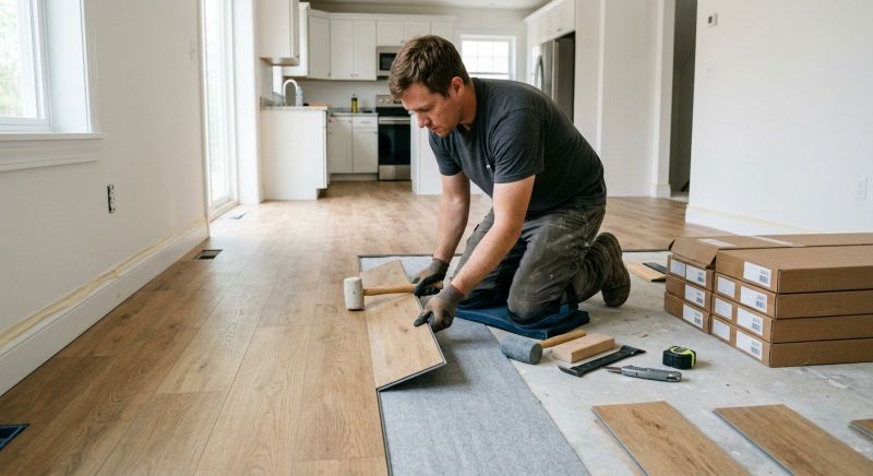 Vinyl Flooring Installation in Melrose Park, IL